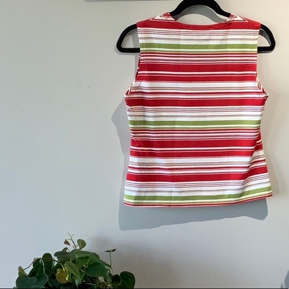 Striped Sleeveless Top - Picture 5 of 8